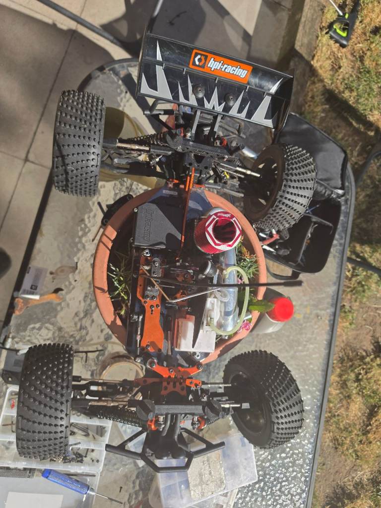 Rc nitro hpi trophy truggy 4.6 