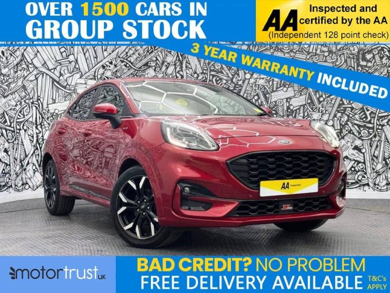 2022 Ford Puma 1.0T EcoBoost MHEV ST-Line X SUV 5dr Petrol Hybrid Manual Euro 6 (s/s) (155 HATCHB...