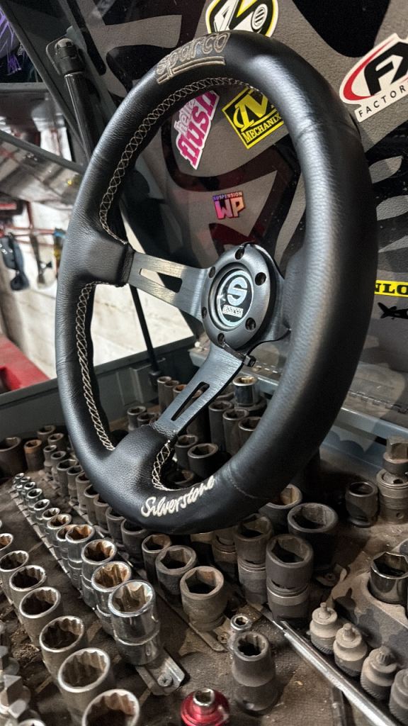Sparc silverston steering wheel , jap import 