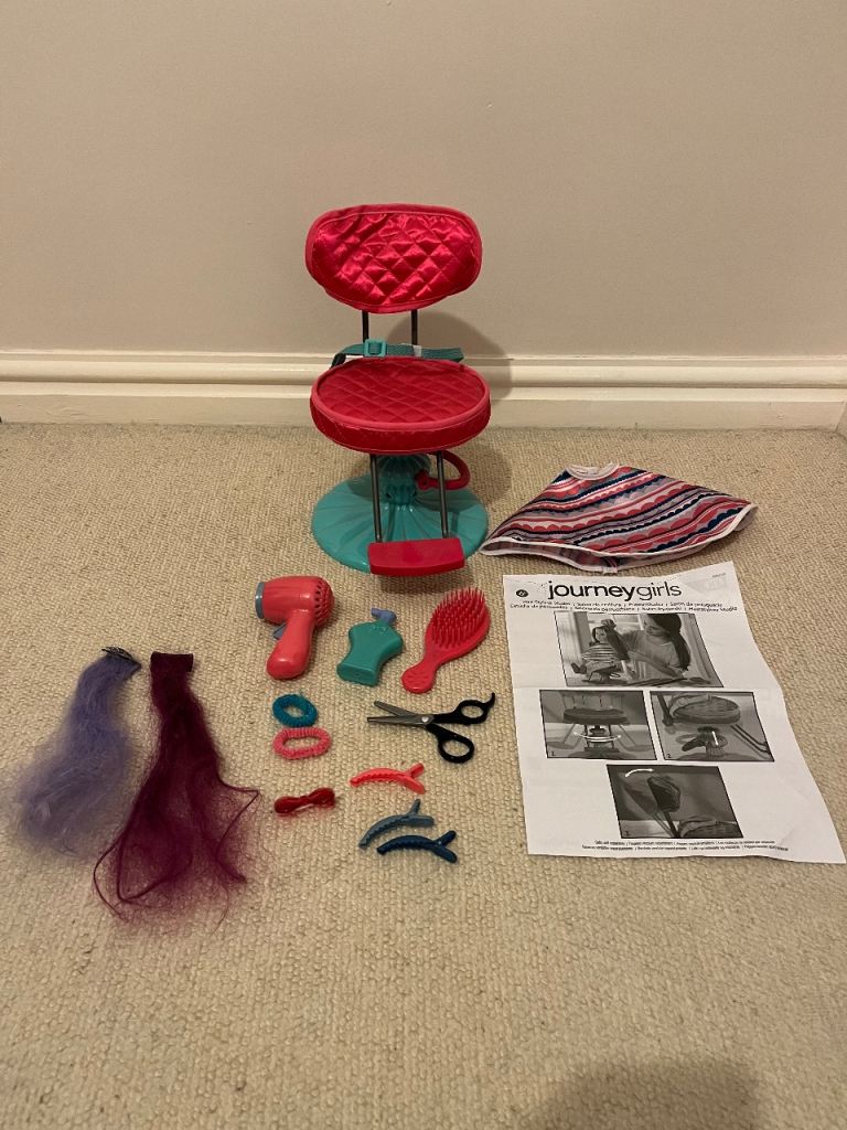 Journey Girls Toy Hair Studio Chair & Accessories 