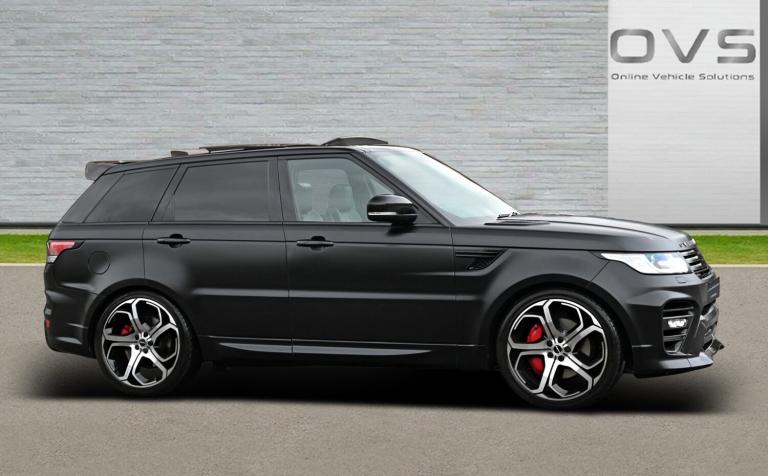 RANGE ROVER SPORT HSE [OVERFINCH GT] 3.0 SDV6 DIESEL AUTO 4X4 2017 [17] BLACK