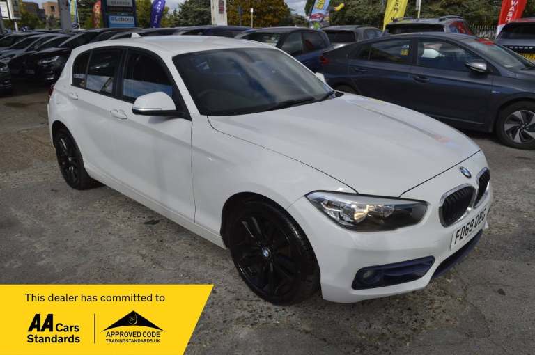 2018 BMW 1 Series 118i [1.5] Sport 5dr [Nav/Servotronic] Step Auto SAT NAV  HATCHBACK Petrol Auto...