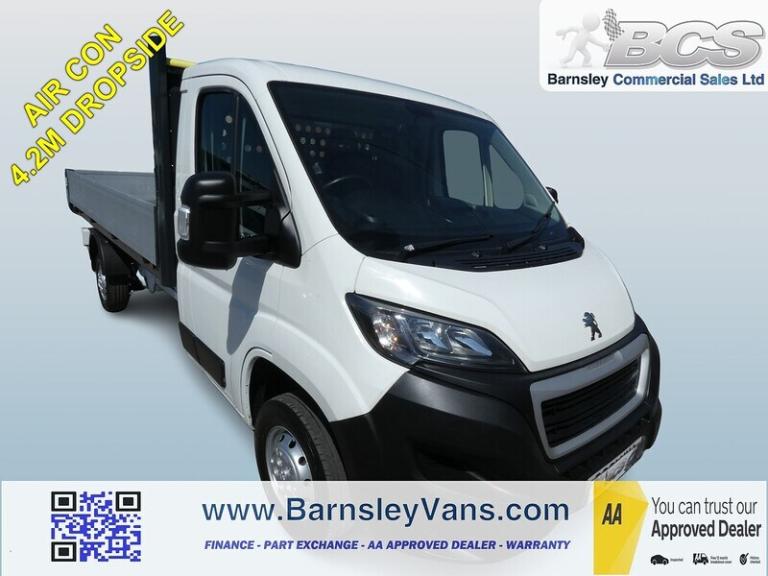 2021 Peugeot Boxer 2.2 BlueHDi Dropside 140ps CHASSIS CAB DIESEL Manual