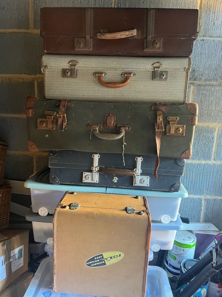 Vintage suitcases
