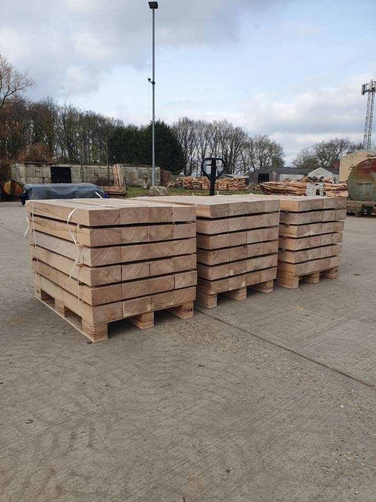Oak sleepers 2.4m or 1.2m  available 