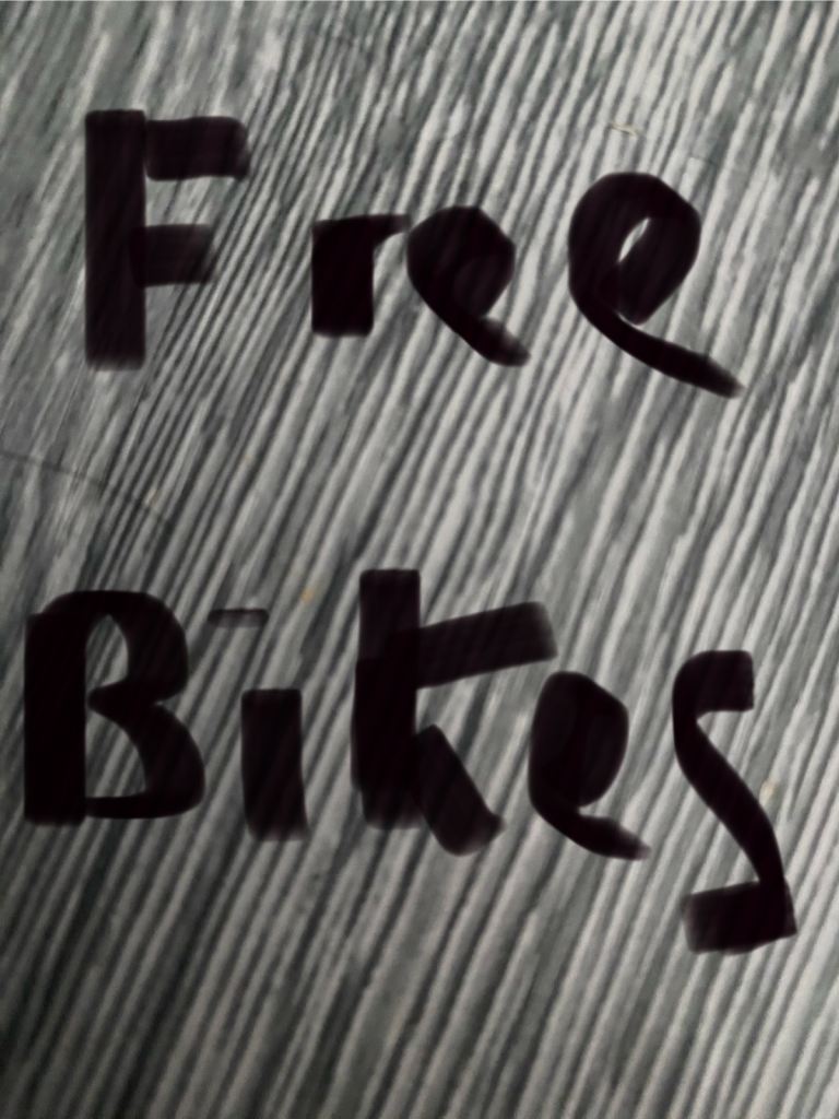 Free bikes can collect 