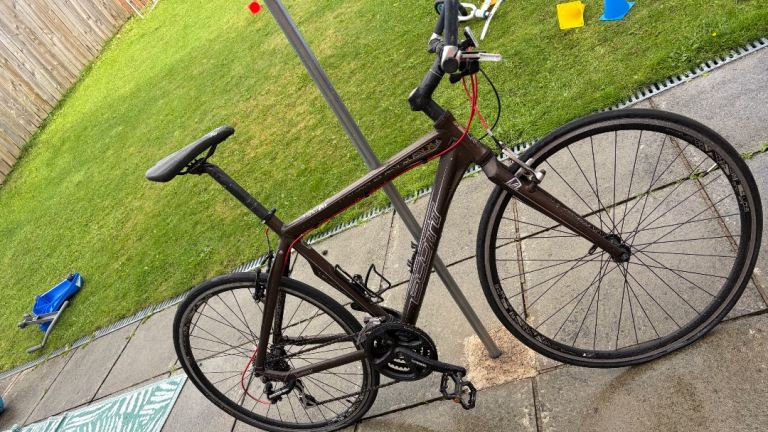 Hybrid Bike Brown – Good Condition, Ready to Ride