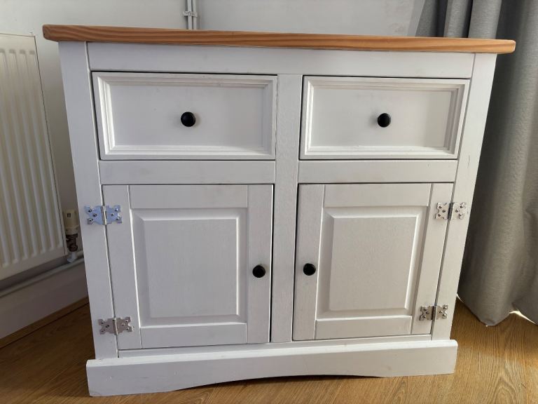 Recycled Small Mexican Pine Sideboard 