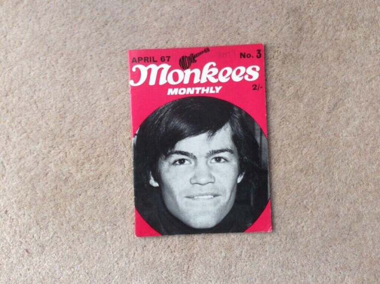 Monkees Monthly Magazine No. 3 April 1967