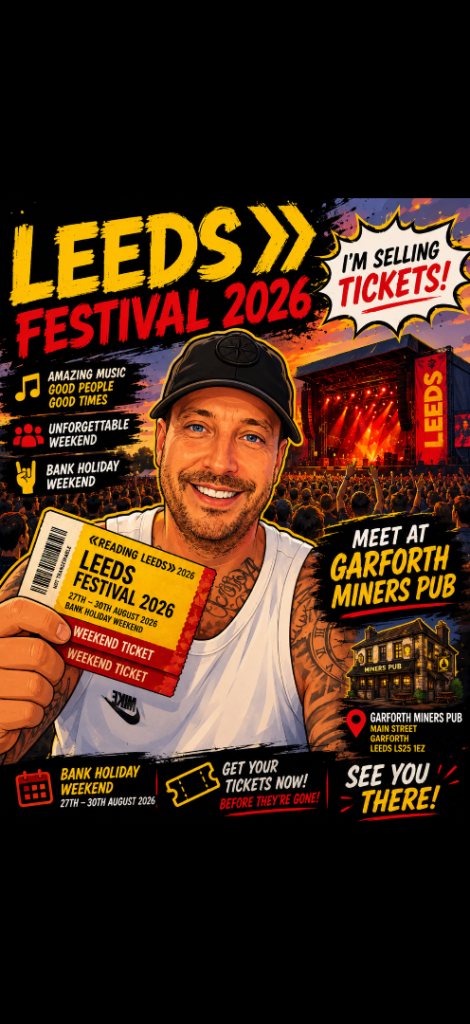 Leeds fest weekend band 