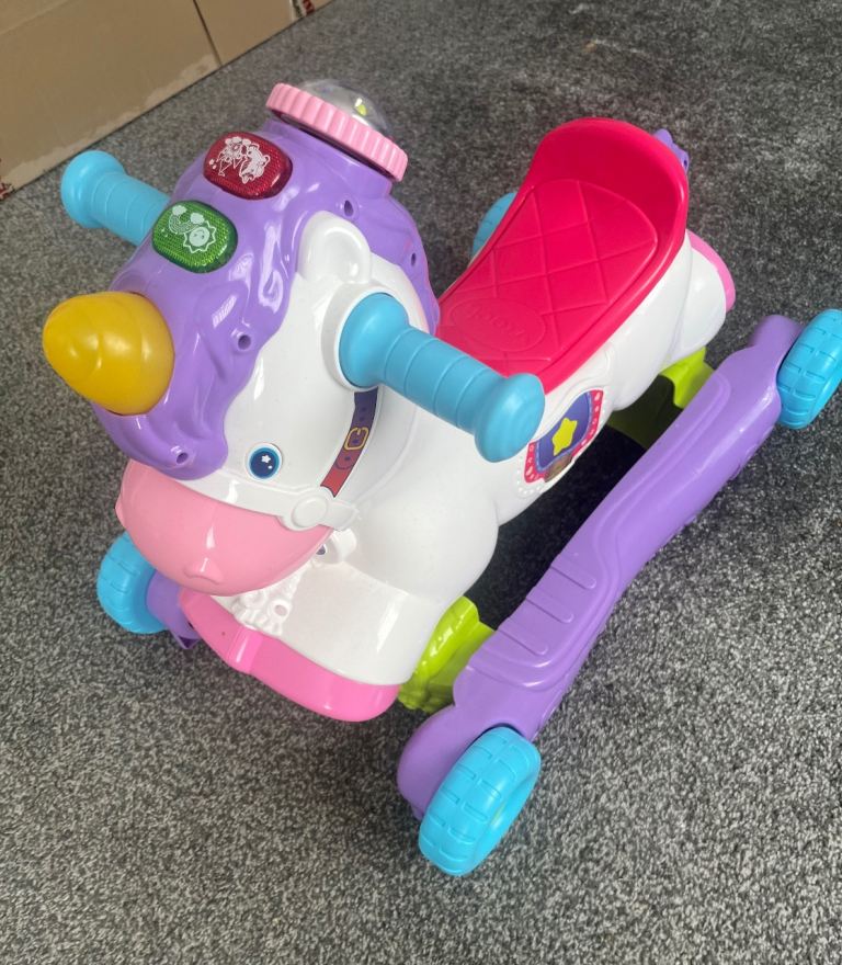 Vtech electronic learning rocking horse for toddler 