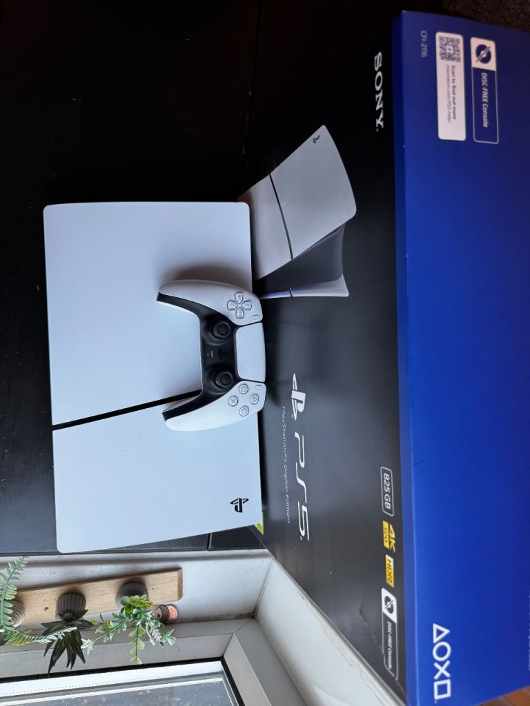 Sony PlayStation 5 Digital Edition Console with Controller