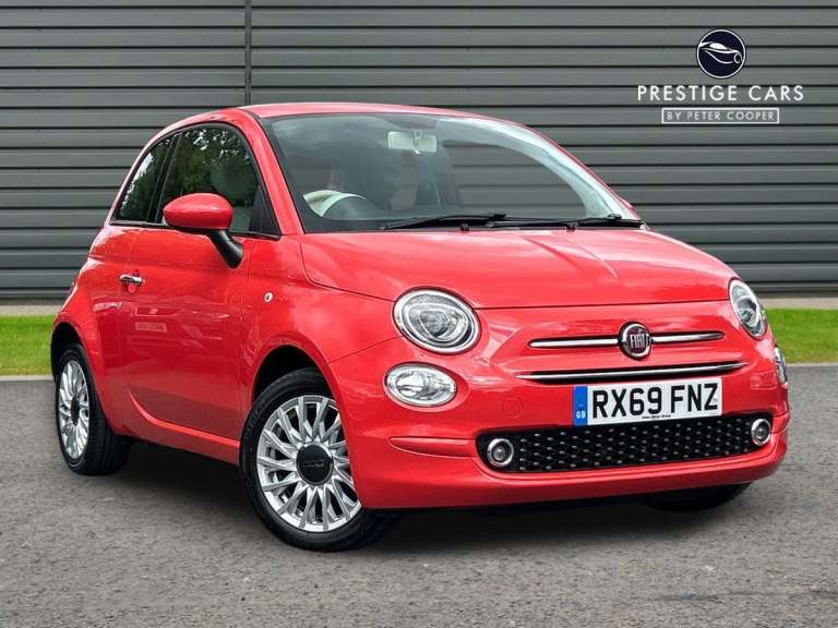 2019 Fiat 500 1.2 Lounge Euro 6 (s/s) 3dr HATCHBACK Petrol Manual