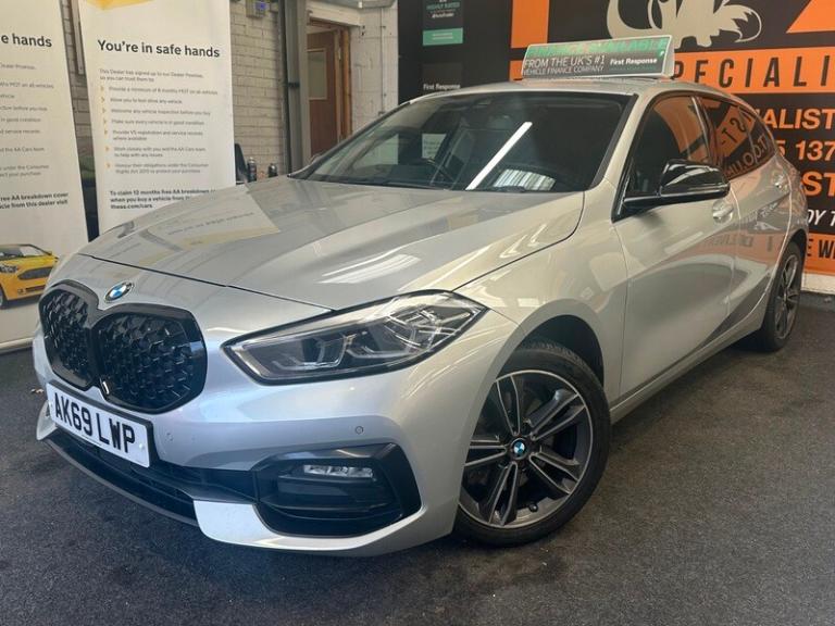 69 REG BMW 1 SERIES 118D 2.0D SPORT 6 SPEED, 5 DOOR, SILVER, SERVICE HISTORY