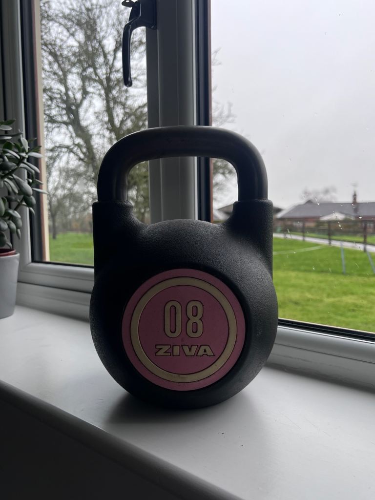 image for 8KG Ziva Urethane kettlebell x3 £15 each 