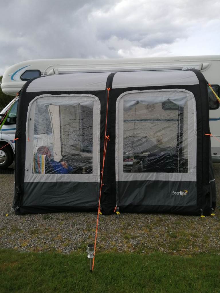 Camptech starline 330 air beam porch awning 