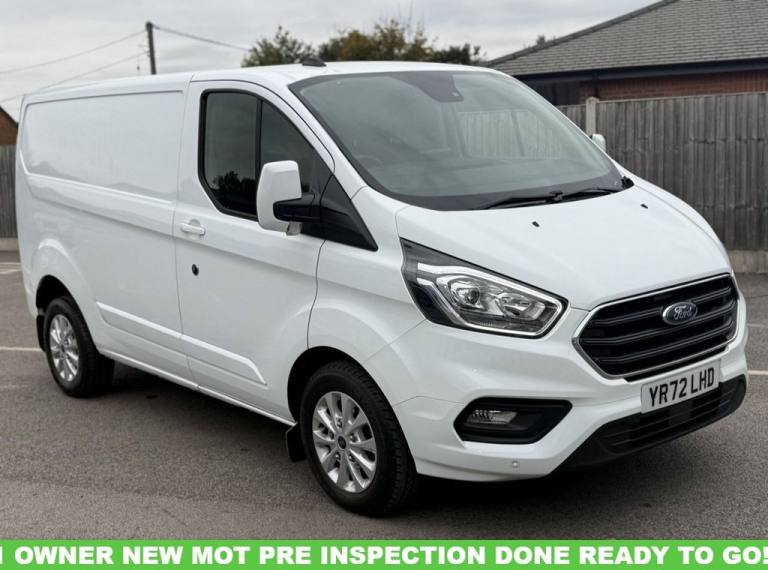 2022 Ford Transit Custom 2.0 280 EcoBlue Limited Panel Van 5dr Diesel Manual L1 H1 Euro 6 (s/s) (...