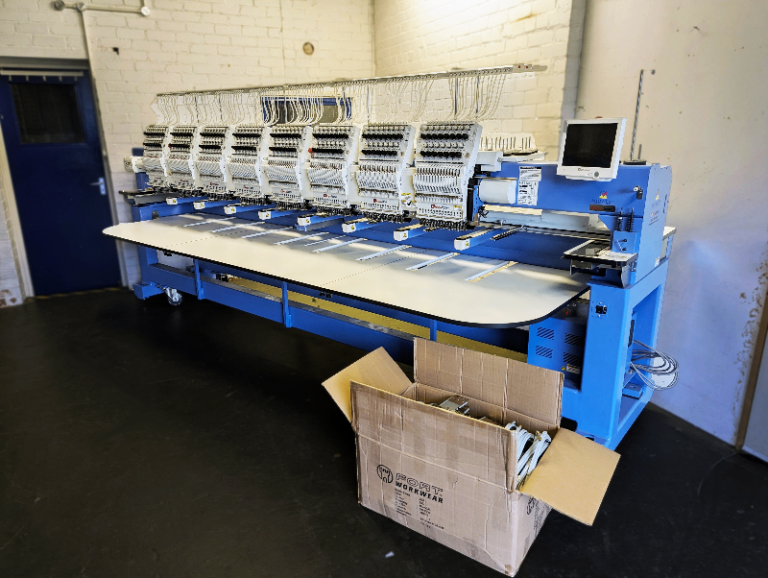 Happy Japan 8 Head Embroidery Machine HCR3-1508 High Speed
