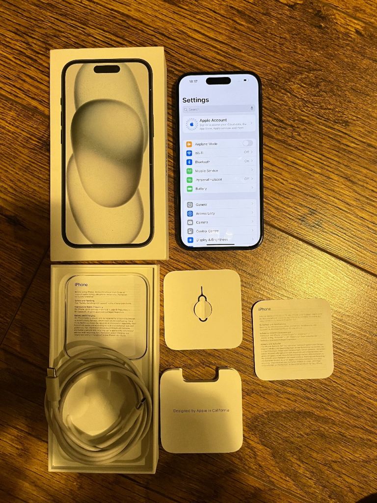 iphone 15 - excellent condition