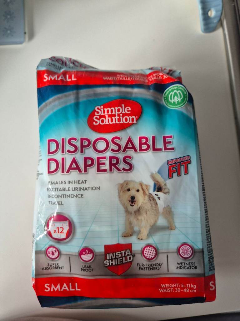Dog Nappy disposable diapers small simple solution