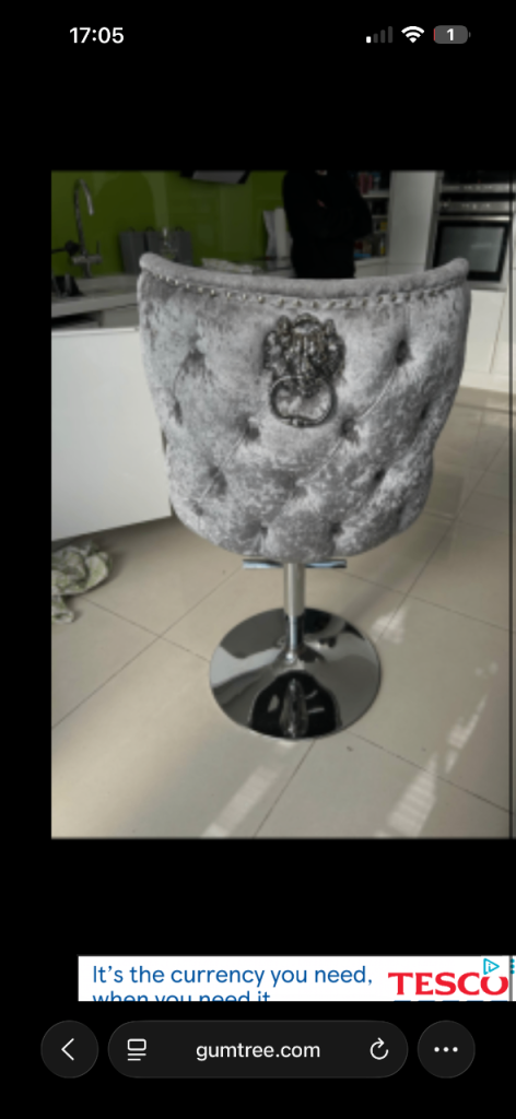 £130 for both x2 knocker back bar stools excellent cond collection Basildon 