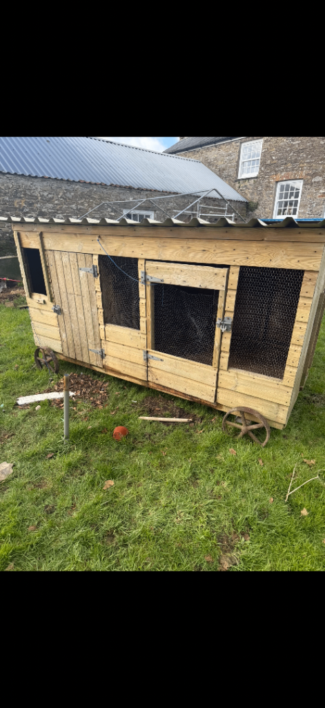 Chicken coop and run