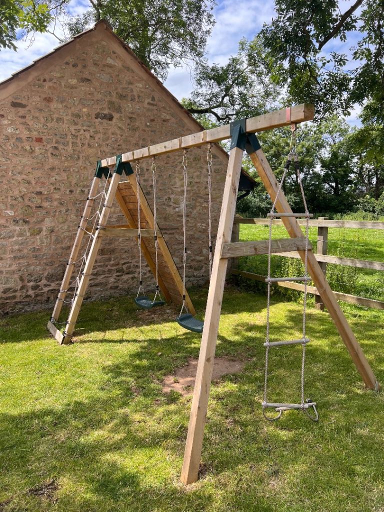 Climbing Frame / Swings - almost new!