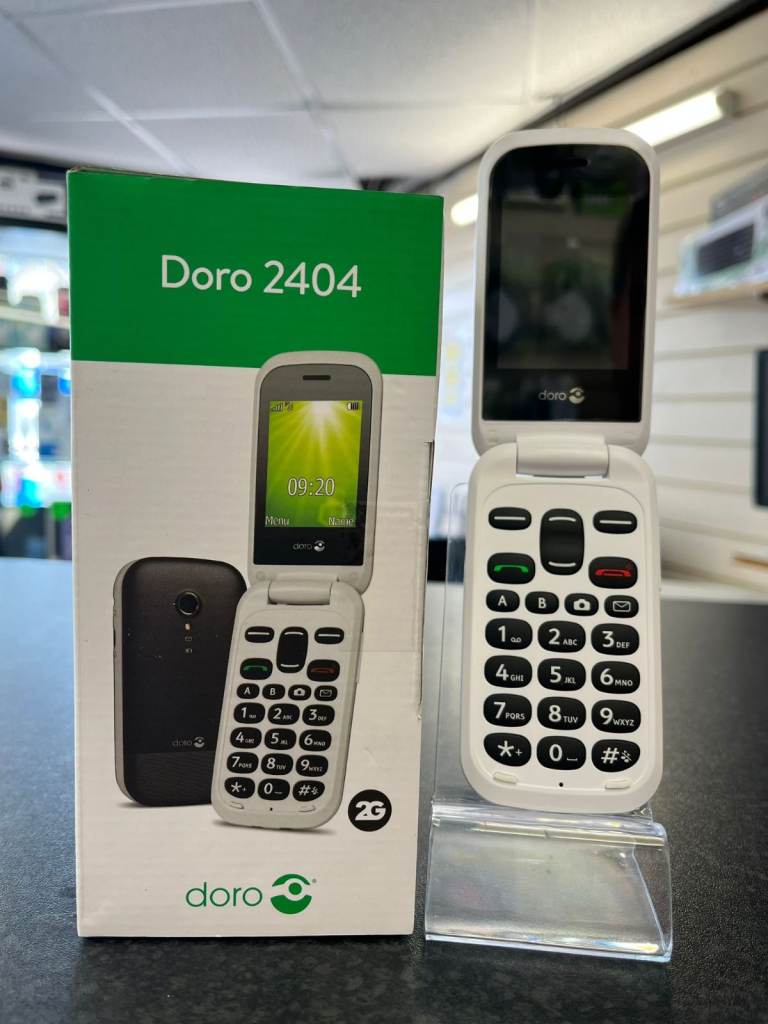 Brand New Doro 2404 Dual Sim Unlocked Big Keys Easy to use phone specially for Older people