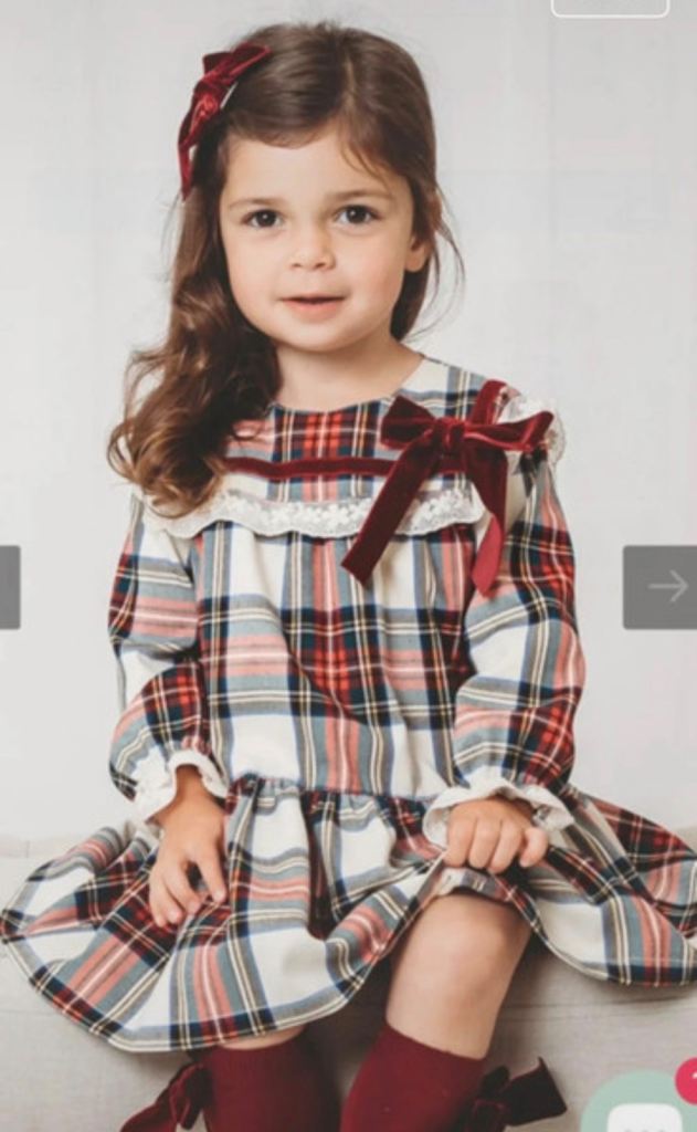 REDUCED. Little Girls Dress and Socks 
