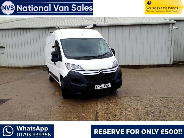 2020 Citroen Relay 2.2 BlueHDi 35 Enterprise L2 High Roof Euro 6 (s/s) 5dr PANEL VAN Diesel Manual