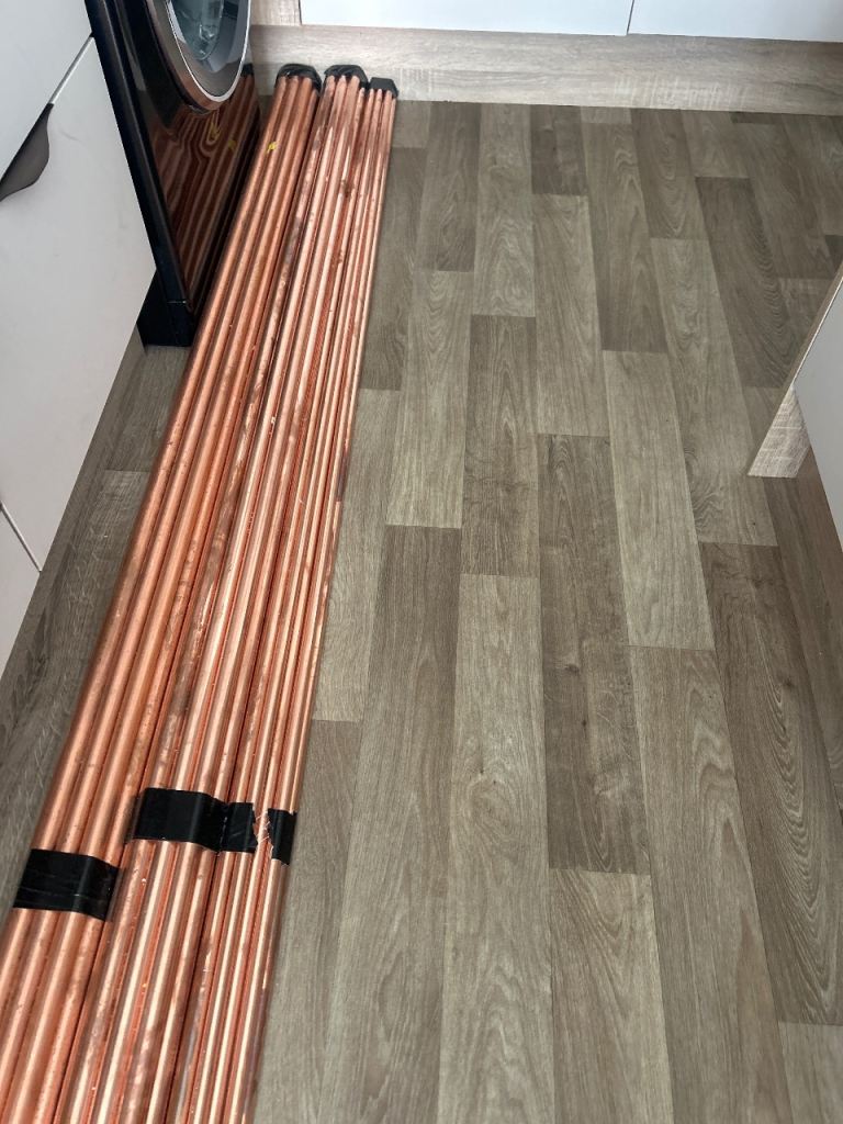 Copper pipe 22mm / 15mm