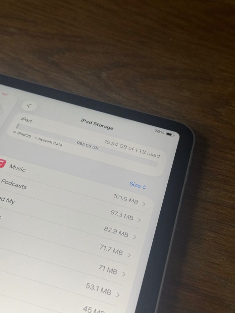 iPad Pro 3rd Generation 11 inch 1TB Silver