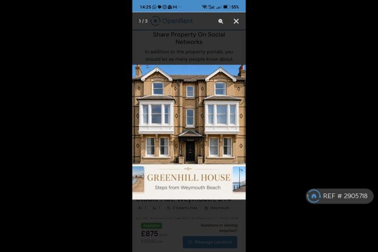 Studio flat in Weymouth, Weymouth, DT4 (#2905718)