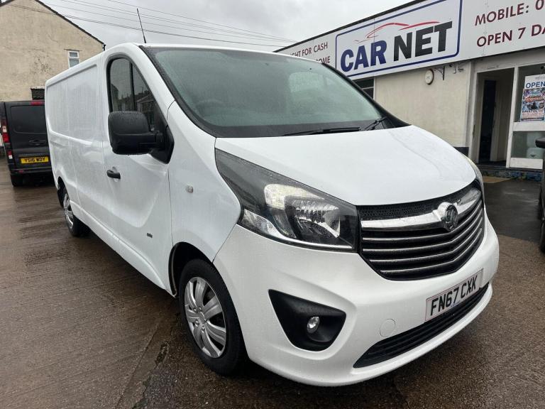 2017 Vauxhall Vivaro 1.6 CDTi 2900 Sportive L2 H1 Euro 6 5dr PANEL VAN Diesel Manual