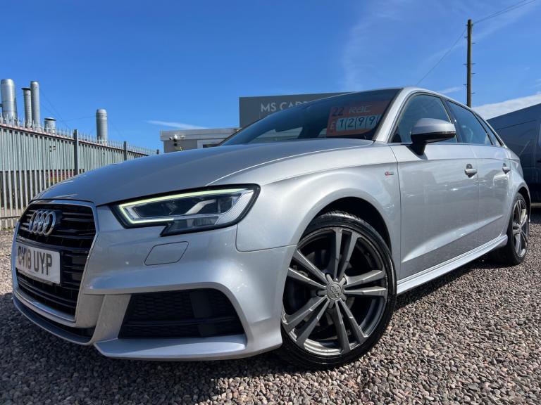 2018 Audi A3 2.0 TDI 184 Quattro S Line 5dr S Tronic [7 Speed] HATCHBACK Diesel Automatic