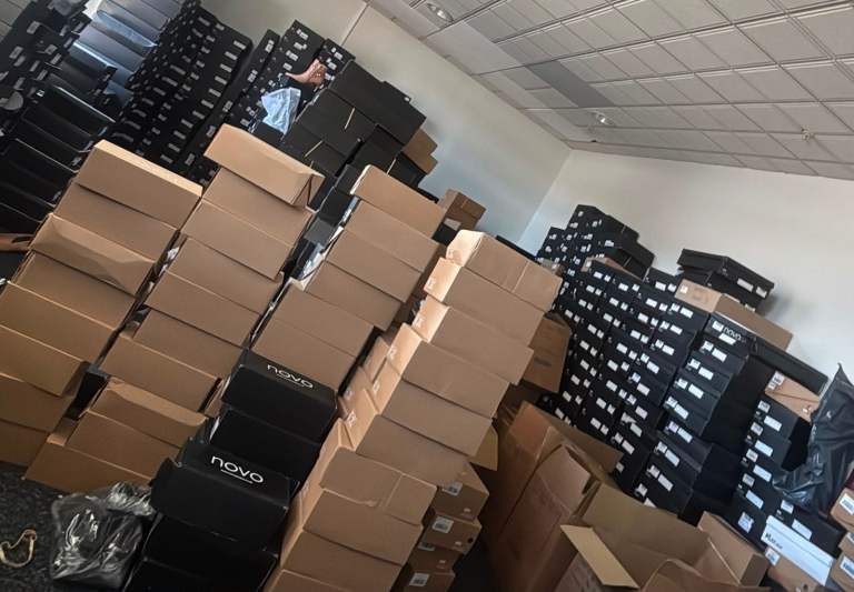 Wholesale Job Lot 100 x Ladies Novo BNIB Boots Heels 