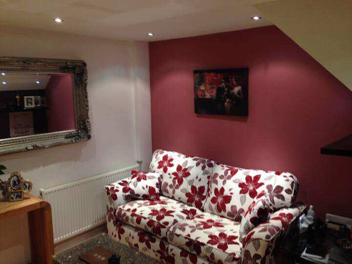 Beautiful Vintage Two-Seater Sofa Bed Stylish & Practical London M25 Delivery