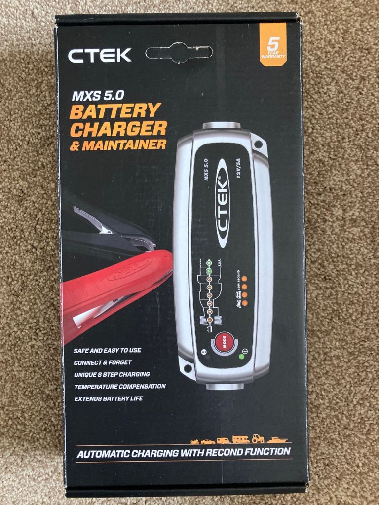 SOLD - CTEK MXS 5.0 Car  Battery Charger - SOLD