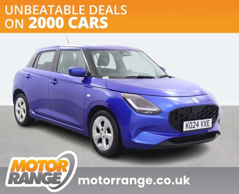 2024 Suzuki Swift 1.2 Mild Hybrid Motion 5dr CVT Hatchback PETROL Automatic