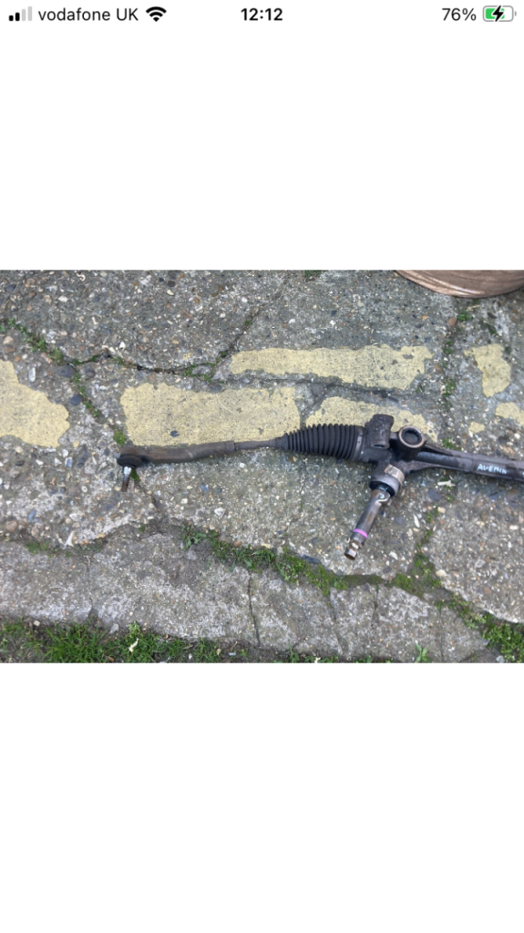 Toyota Avensis 1.8. T27. Steering Rack. Petrol. (2009-2015). 