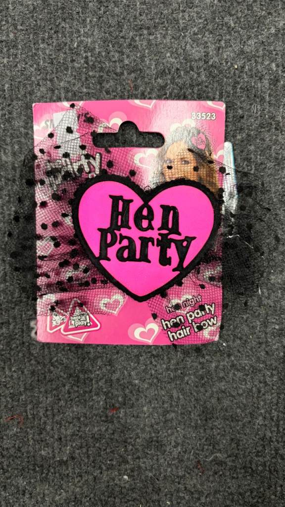 Hen party Hair Bow 
