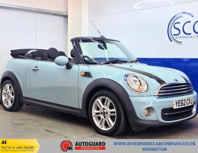 2012 MINI Convertible 1.6 Cooper Convertible 2dr Petrol Manual Euro 5 (s/s) (122 ps) Convertible ...