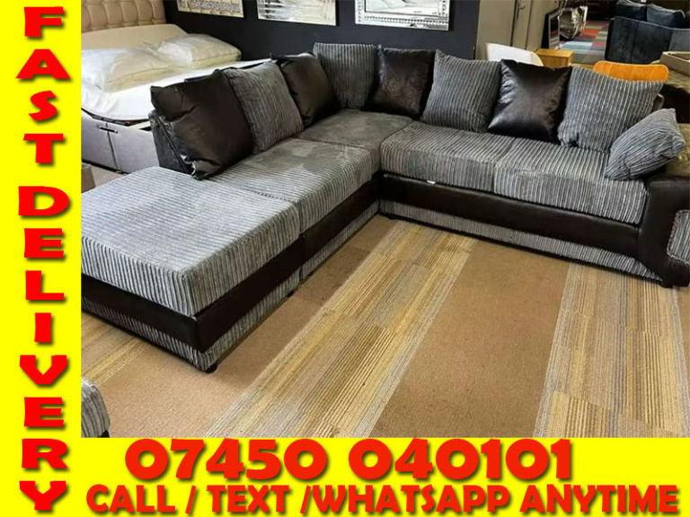--Corner Sofa Set - Deep Foam Comfort 3 and 2 seater (fse)