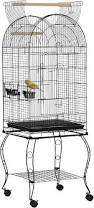 Bird cage and stand can deliver 