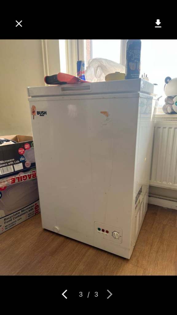 Freezer oven cooker Dishwasher – White, Good Condition