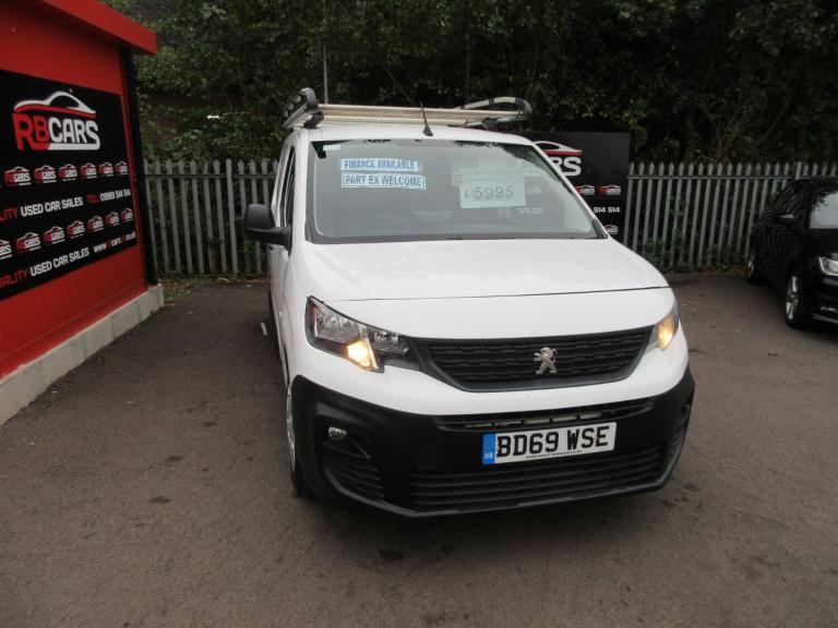2019 Peugeot Partner 650 1.5 BlueHDi 75 Professional Van PANEL VAN Diesel Manual