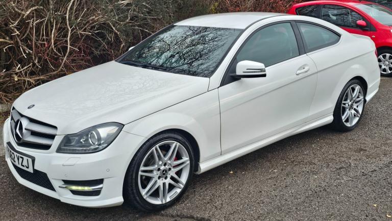2012 Mercedes-Benz C Class C180 [1.6] BlueEFFICIENCY AMG Sport Plus 2dr COUPE Petrol Manual