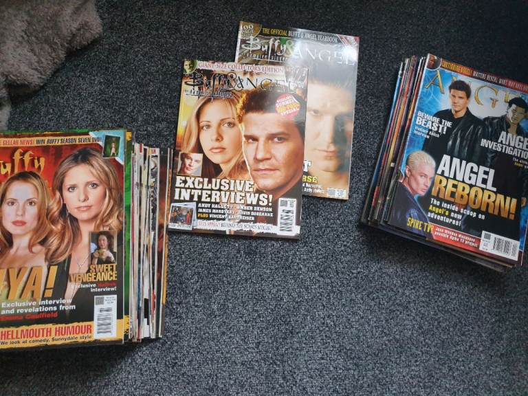 Buffy and Angel Magazines