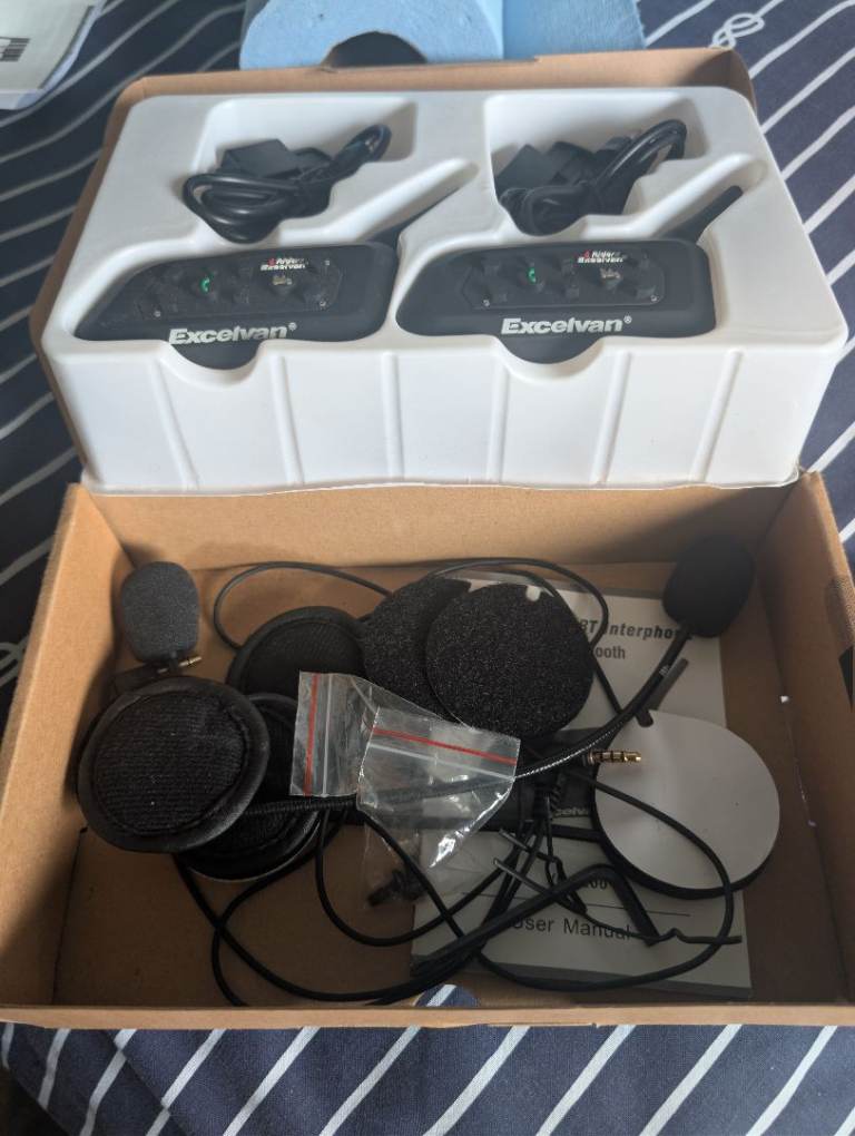 Motorbike Helmet Bluetooth Intercom