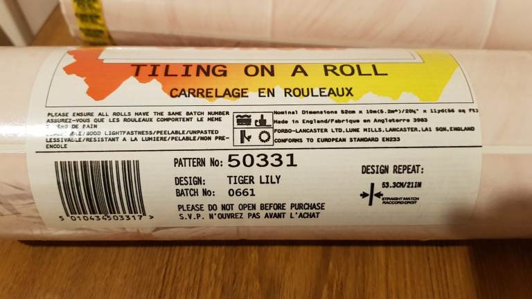 image for New Wallpaper 3+1 - TILING ON A ROLL